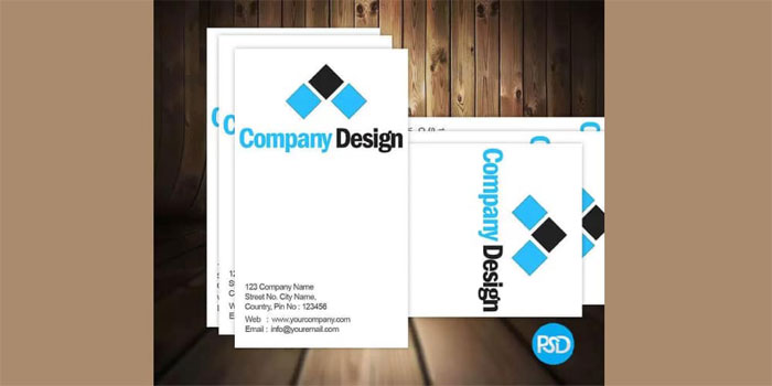 Free-Simple-Business-Card-M Business card mockup templates to use for presenting your designs