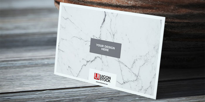 Free-Texture-Paper-Business Business card mockup templates to use for presenting your designs