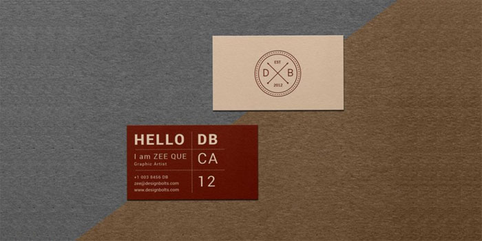 Free-Textured-Business-Card Business card mockup templates to use for presenting your designs
