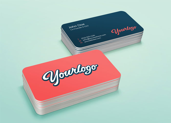 Stack-Business-Card-MockUp Business card mockup templates to use for presenting your designs