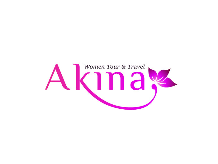 akina-logo-jadi Travel logo design ideas that you should use in your next project
