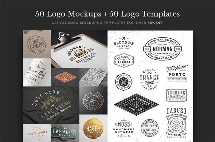 all-logo-mocks-templates-bu Logo mockup templates to download and use to present your logos
