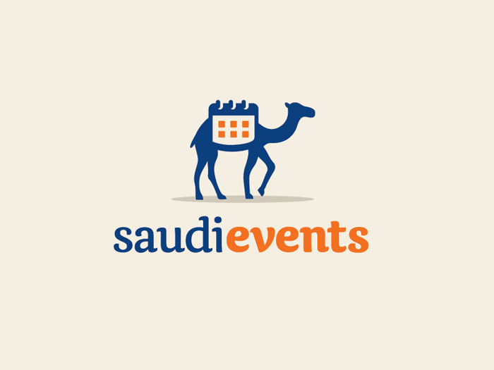 saudi-events_dribbble Travel logo design ideas that you should use in your next project
