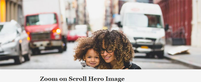 Hero-Zoom-on-Scroll-https Website Header Design: 44 Cool Examples and What Makes Them Good