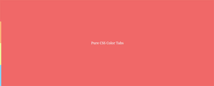 Pure-CSS-Color-Tabs-no-la_ CSS tabs: Snippets that you can use in your website's code