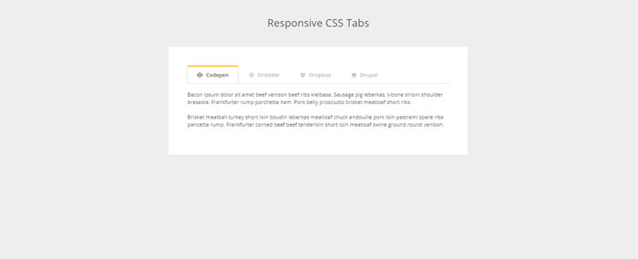 Responsive-CSS-Tabs-https CSS tabs: Snippets that you can use in your website's code