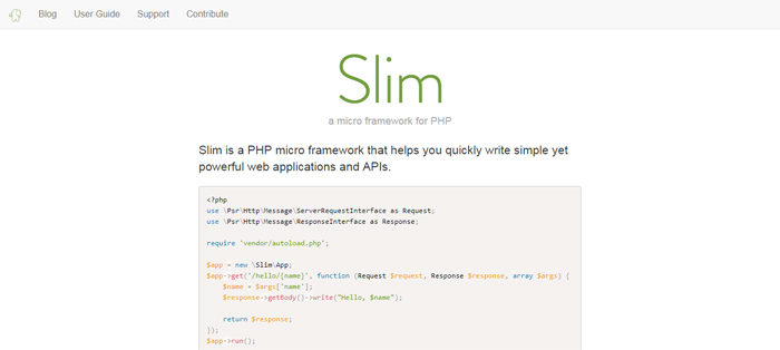 Slim-Framework-Slim-Frame-700x314 The best PHP frameworks that you should look into
