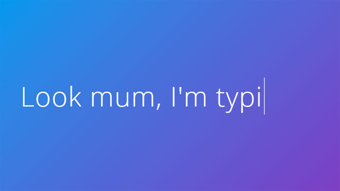 auto-typing-text-function 116 Cool CSS Text Effects Examples That You Can Download