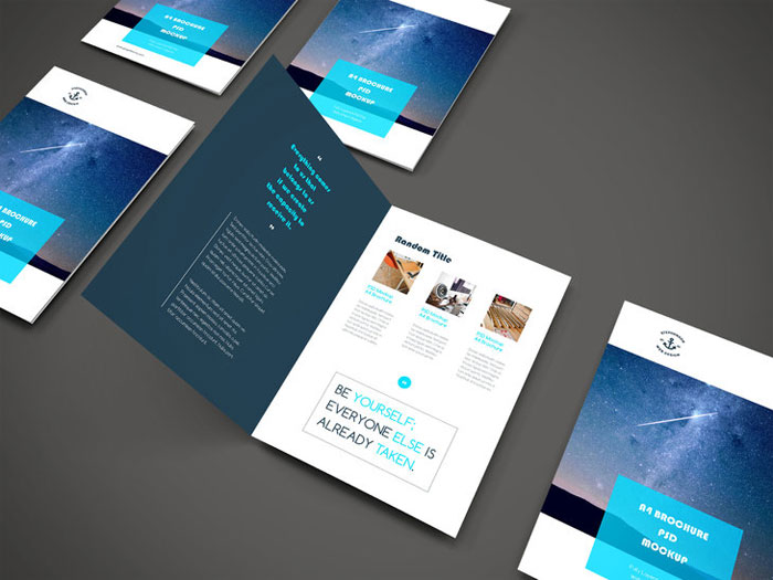 brochure-psd-Mockup- Free brochure templates to use for creating your brochure