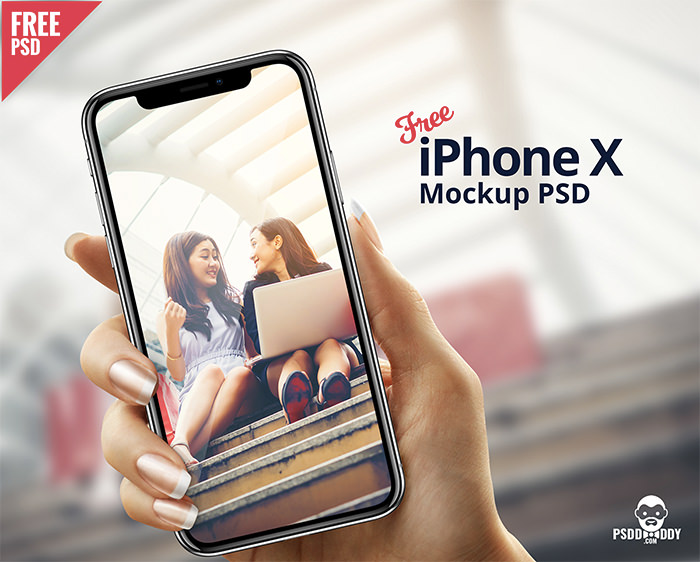 iphone-hand iPhone mockup templates to download for presenting your designs