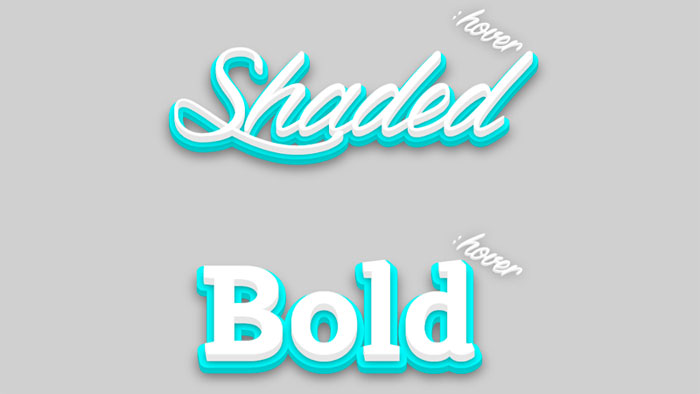 shaded-text 116 Cool CSS Text Effects Examples That You Can Download