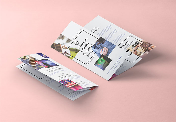 tri-fold-psd-mockup Free brochure templates to use for creating your brochure