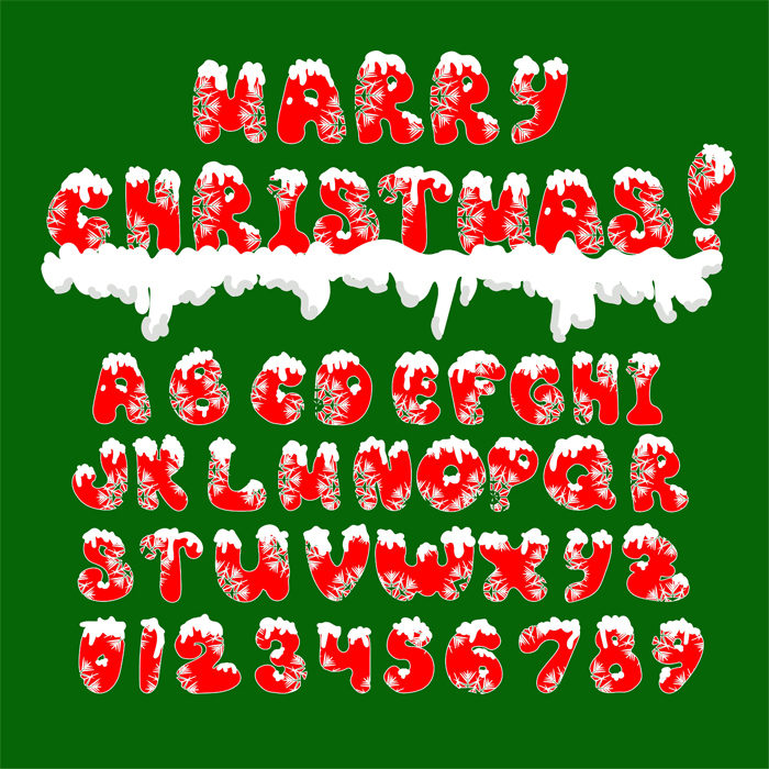 5--700x700 117 Free Christmas fonts to use for holiday projects