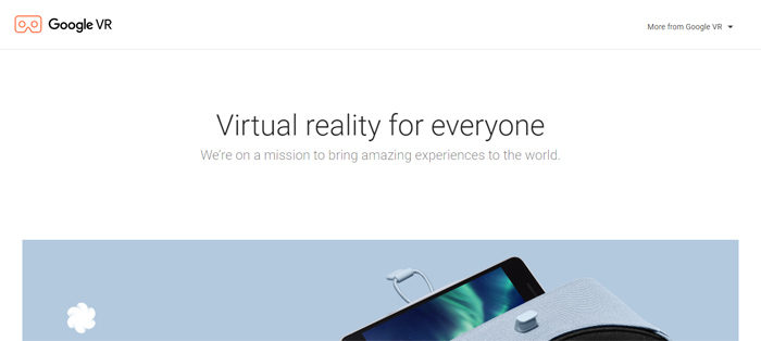 Google-VR-https___vr.goog_-700x314 Innovative virtual reality companies and their neat presentation websites