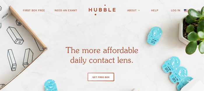 HUBBLE-I-The-More-Affordabl-700x314 New York startups and their great looking websites