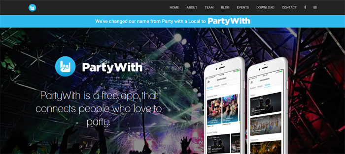 PartyWith-I-App-Connecting--700x314 Startups in Amsterdam that you should keep an eye on (and their cool websites)