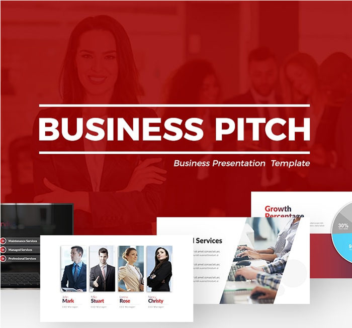 Red-Business-Pitch-RRGrap-700x653 The Best 31 Free PowerPoint Templates You Shouldn't Miss