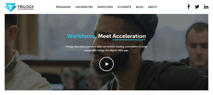 Trilogy-Education-Services_-700x314 New York startups and their great looking websites