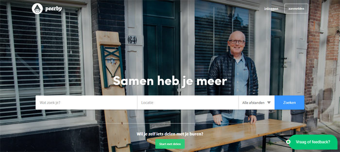 Welkom-I-Peerby-https___w-700x314 Startups in Amsterdam that you should keep an eye on (and their cool websites)