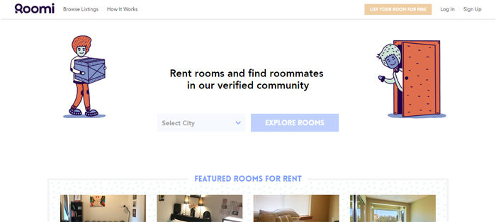 roomiapp.com_-700x314 New York startups and their great looking websites
