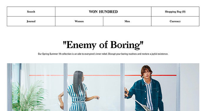 won-hundred-700x380 78 Great Examples of Cool Website Designs