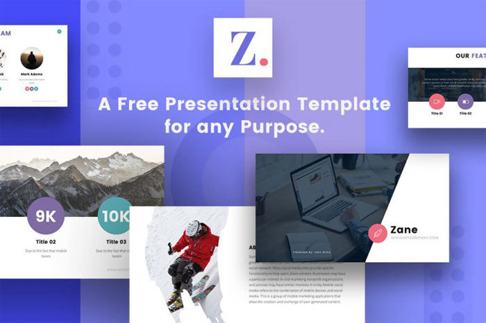 zane-free-presentation-temp-700x466 The Best 31 Free PowerPoint Templates You Shouldn't Miss