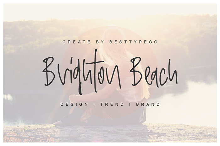 Brighton-Beach-700x466 Download The Script Fonts Bundle: 80+ Elegant Fonts (with Extended License)