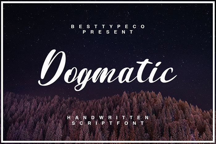 Dogmatic-700x466 Download The Script Fonts Bundle: 80+ Elegant Fonts (with Extended License)