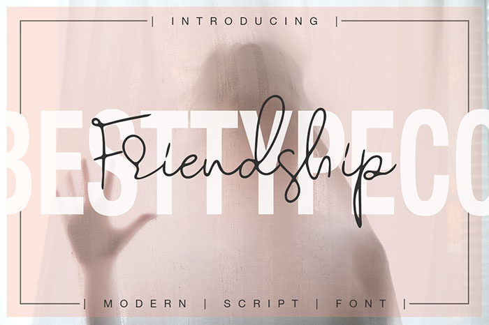 Friendship-700x466 Download The Script Fonts Bundle: 80+ Elegant Fonts (with Extended License)