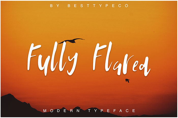 Fully-Flared-700x466 Download The Script Fonts Bundle: 80+ Elegant Fonts (with Extended License)