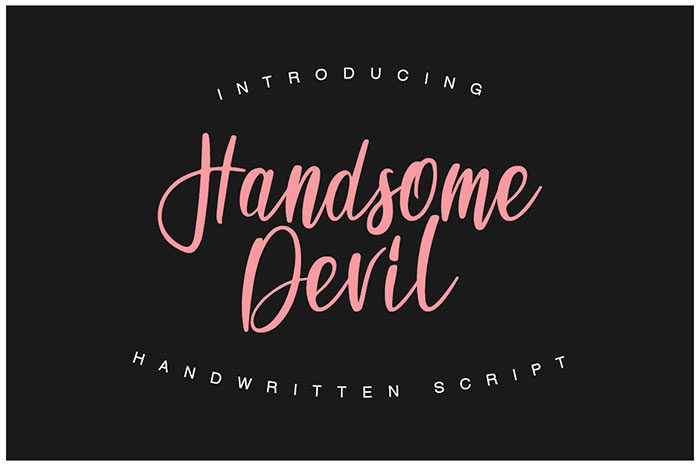 Handsome-Devil-700x466 Download The Script Fonts Bundle: 80+ Elegant Fonts (with Extended License)
