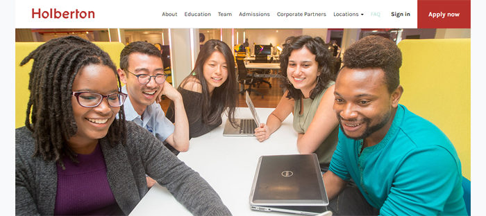 Holberton-School-of-Softwar-700x312 Neat startups in San Francisco with good website designs