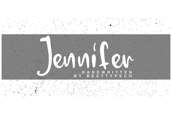 Jennifer-700x466 Download The Script Fonts Bundle: 80+ Elegant Fonts (with Extended License)