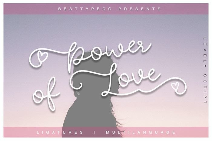 Power-Of-Love-700x466 Download The Script Fonts Bundle: 80+ Elegant Fonts (with Extended License)