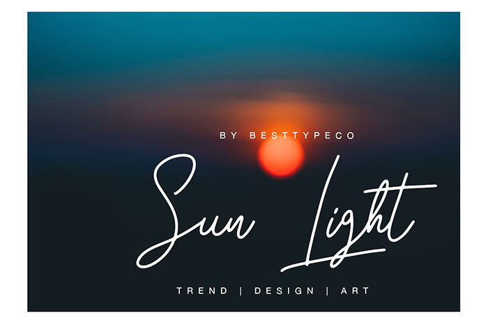 Sun-Light-700x466 Download The Script Fonts Bundle: 80+ Elegant Fonts (with Extended License)