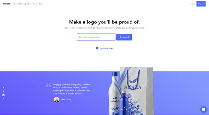 logojoy-700x386 Logo maker app examples to try as an alternative to hiring a designer