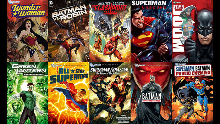 The most popular DC animated movies to watch in a lifetime