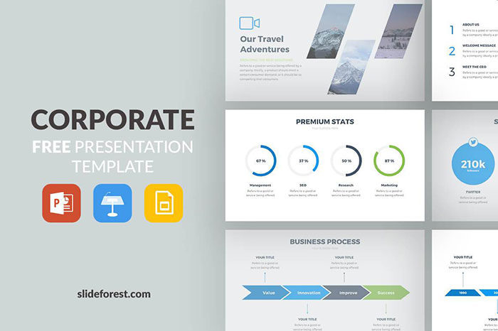 Corporate-Free-Presentation-Template-700x466 80 Top Free Google Slides Templates And Themes