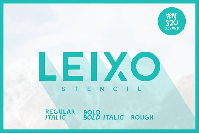 Lexico-Stencil-Family-700x466 Stencil font examples that you can download