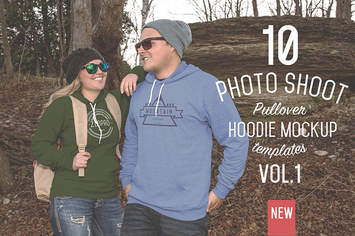 Pullover-Hoodie-Mockups-700x466 Hoodie mockup templates that you can download now