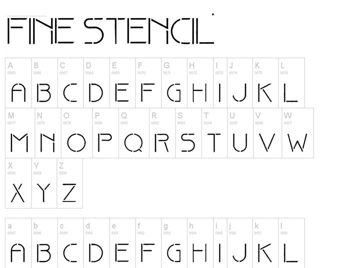 finestencil-700x536 Stencil font examples that you can download