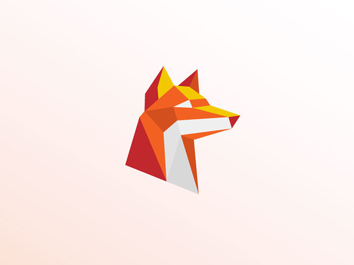 fox-lowpoly-700x525 Geometric logo design: examples you should check out