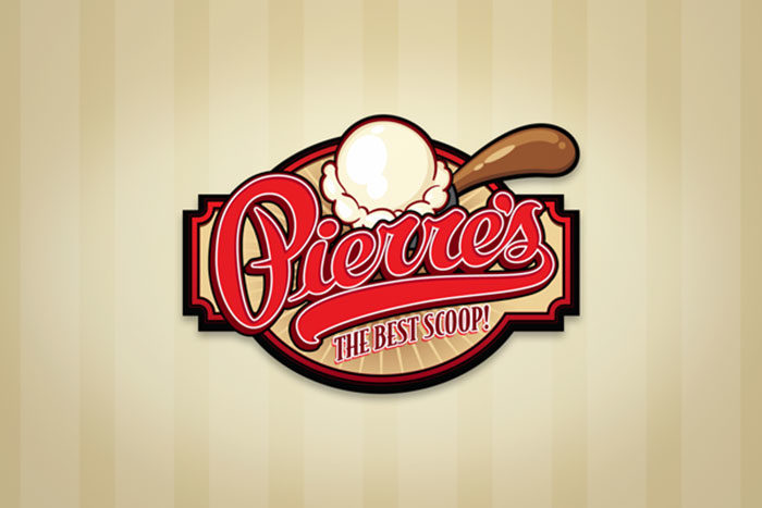 pierce-700x467 Ice Cream Logo Design Examples for Inspiration