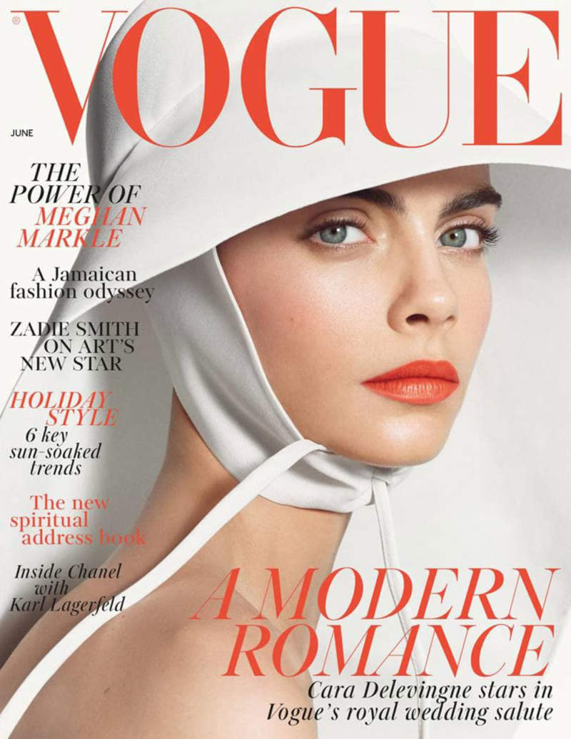 vogue-uk-june-2018-800x1036 How To Make A Great Magazine Cover Design (40 Examples)