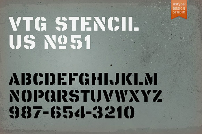vtg_stencil-700x466 Stencil font examples that you can download