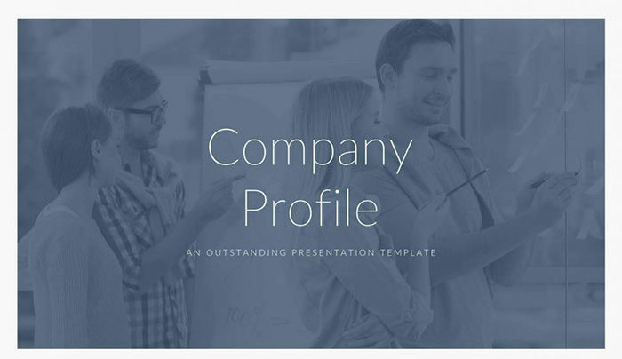 Company-Profile-Free-Keynote-Template-Graphicpanda-700x404 The best free Keynote templates to create presentations with