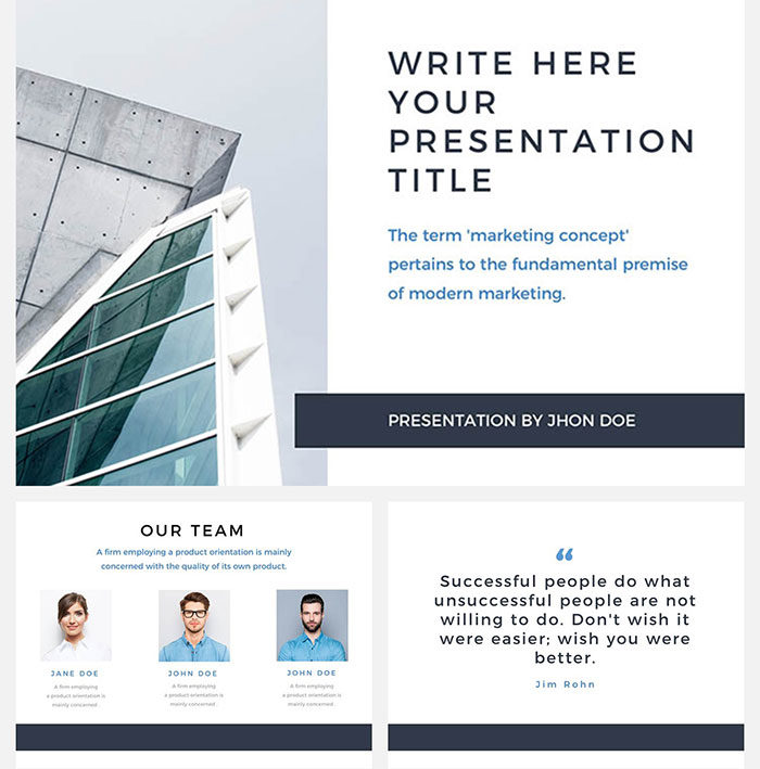 Moderna-700x709 The best free Keynote templates to create presentations with