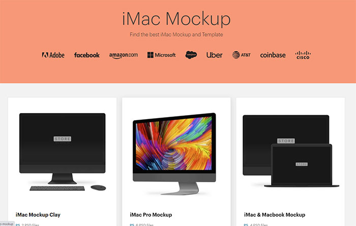 Screenshot_4 80 Awesome iMac Mockups in PSD Format