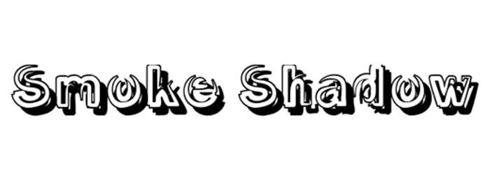 Smoke-Shadow-700x258 The Best Free Smoke Font examples for Creative Designs