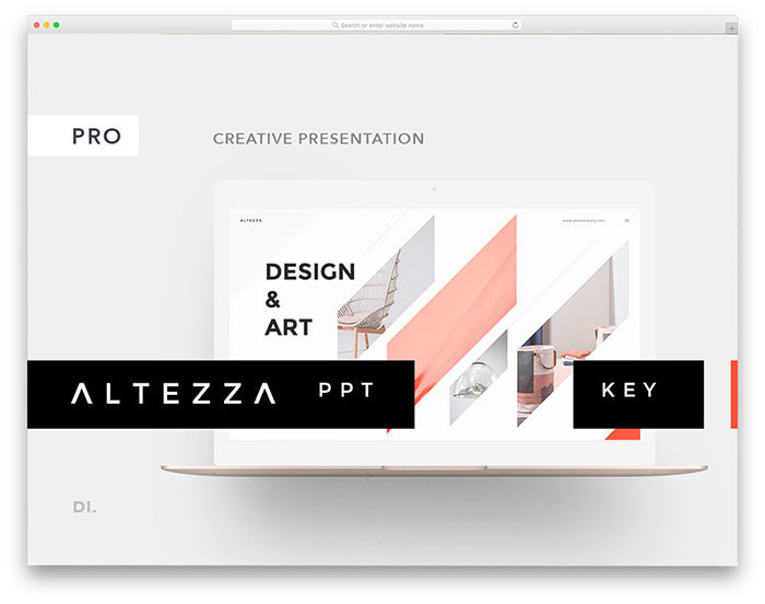 altezza-700x552 The best 25 free Keynote templates to create presentations with